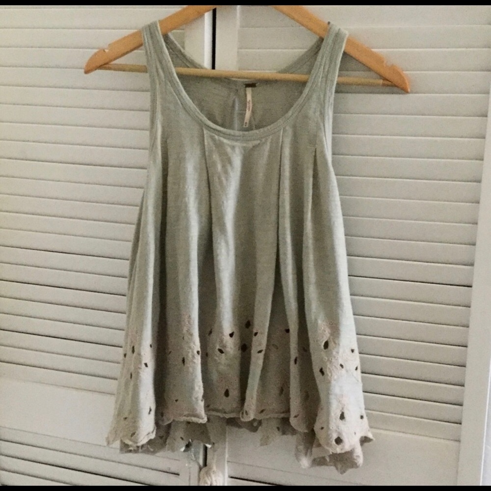 EUC Free People Toosaloosa Atina Slub Medium Women